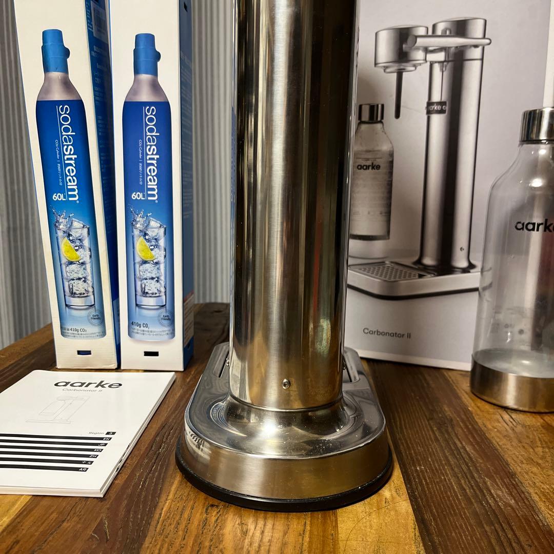 aarke 炭酸水メーカー carbonatorⅡ ステンレス