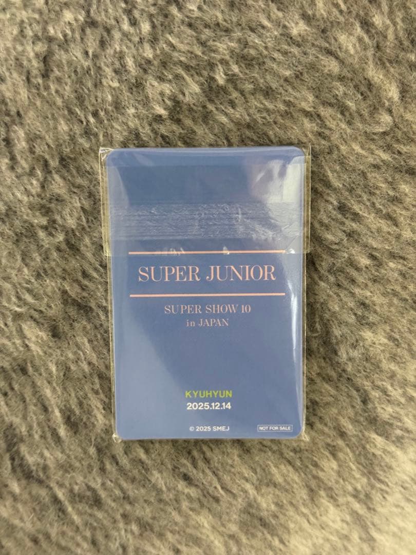 SUPERJUNIOR スパショ10 12/14 アプグレトレカ全員＋銀テセット