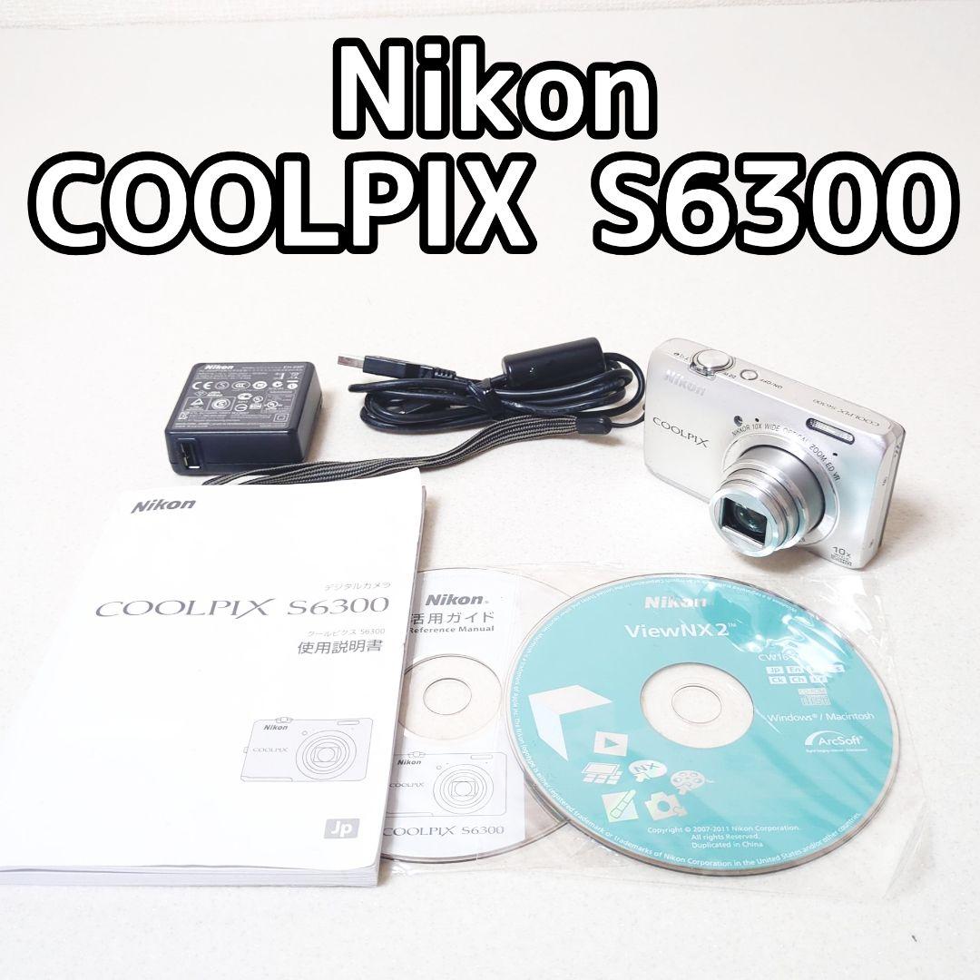 Nikon COOLPIX S6300 シルバー ニコン