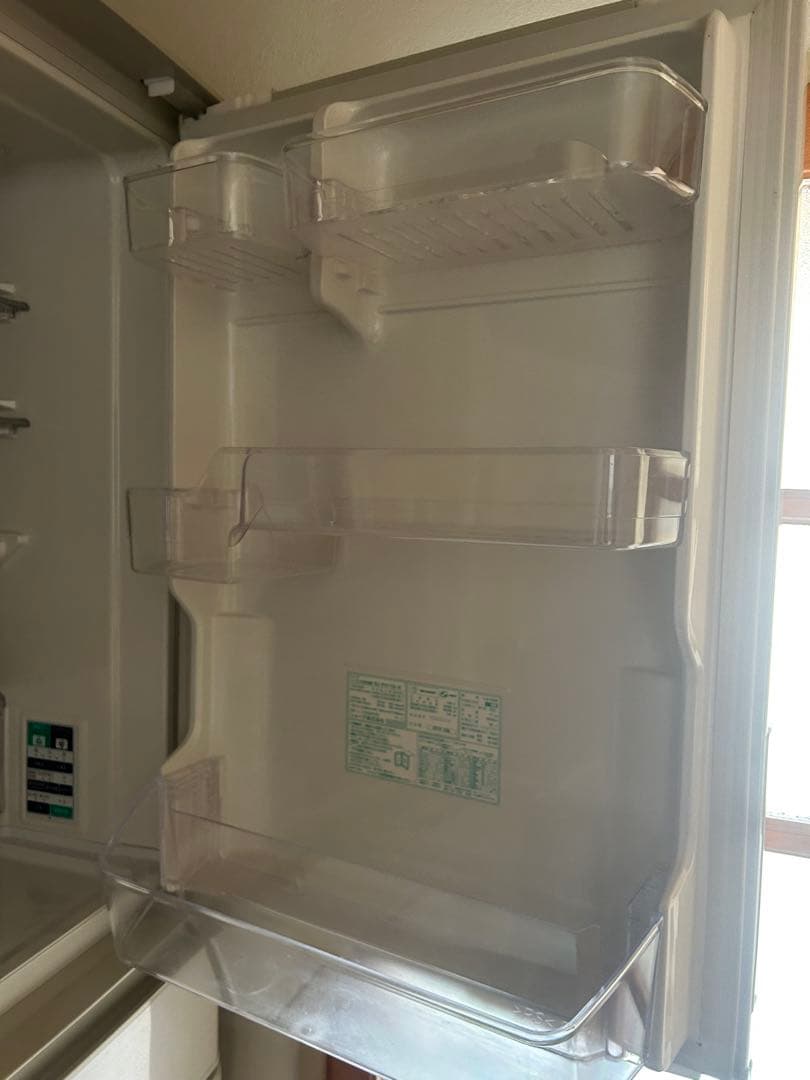 SHARP SJ-P411D-H ホワイト冷蔵庫 412L