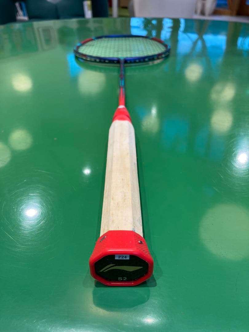 リーニンバドミントンラケット エアロナット9000C CPモデル 希少‼︎