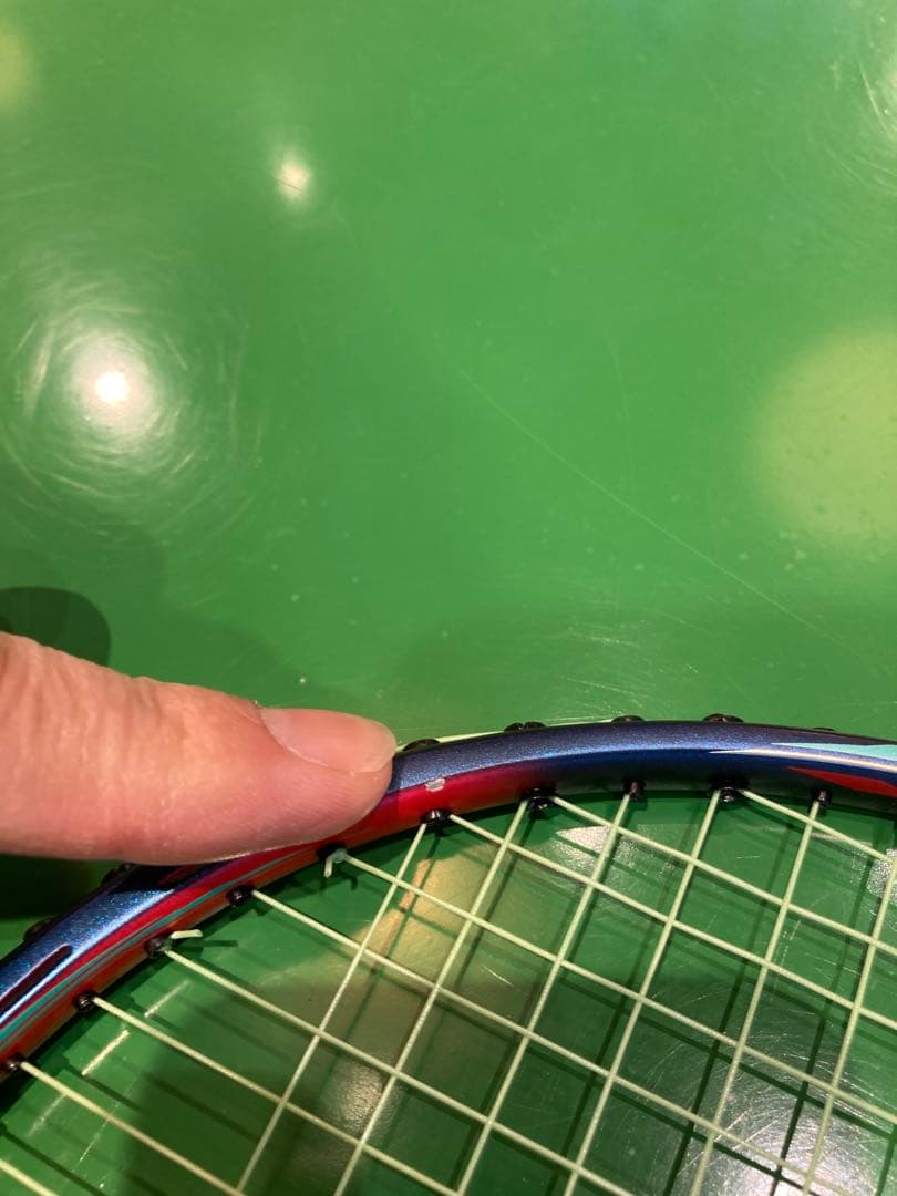 リーニンバドミントンラケット エアロナット9000C CPモデル 希少‼︎