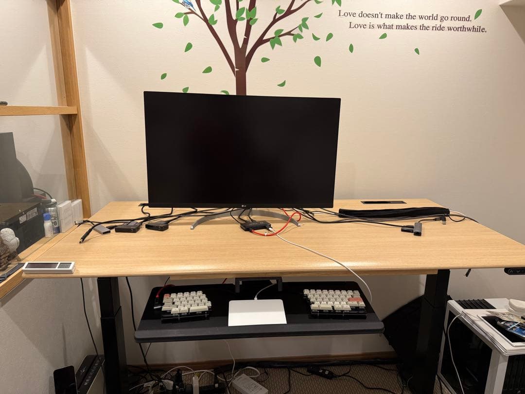 オカムラ 幅155×奥行77.5cm 電動昇降デスクSwift スイフト