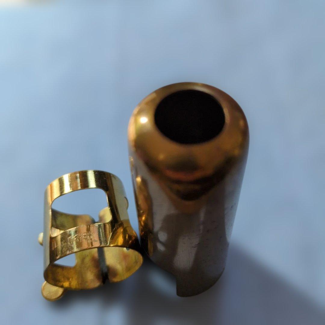 アルトサックスHR　メイヤーヴィンテージリガチャー＆キャップ