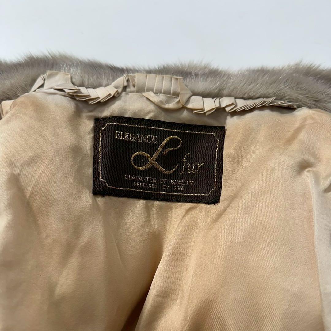 SAGA  サファイアミンク ファーコート ロイヤル　大きいサイズ