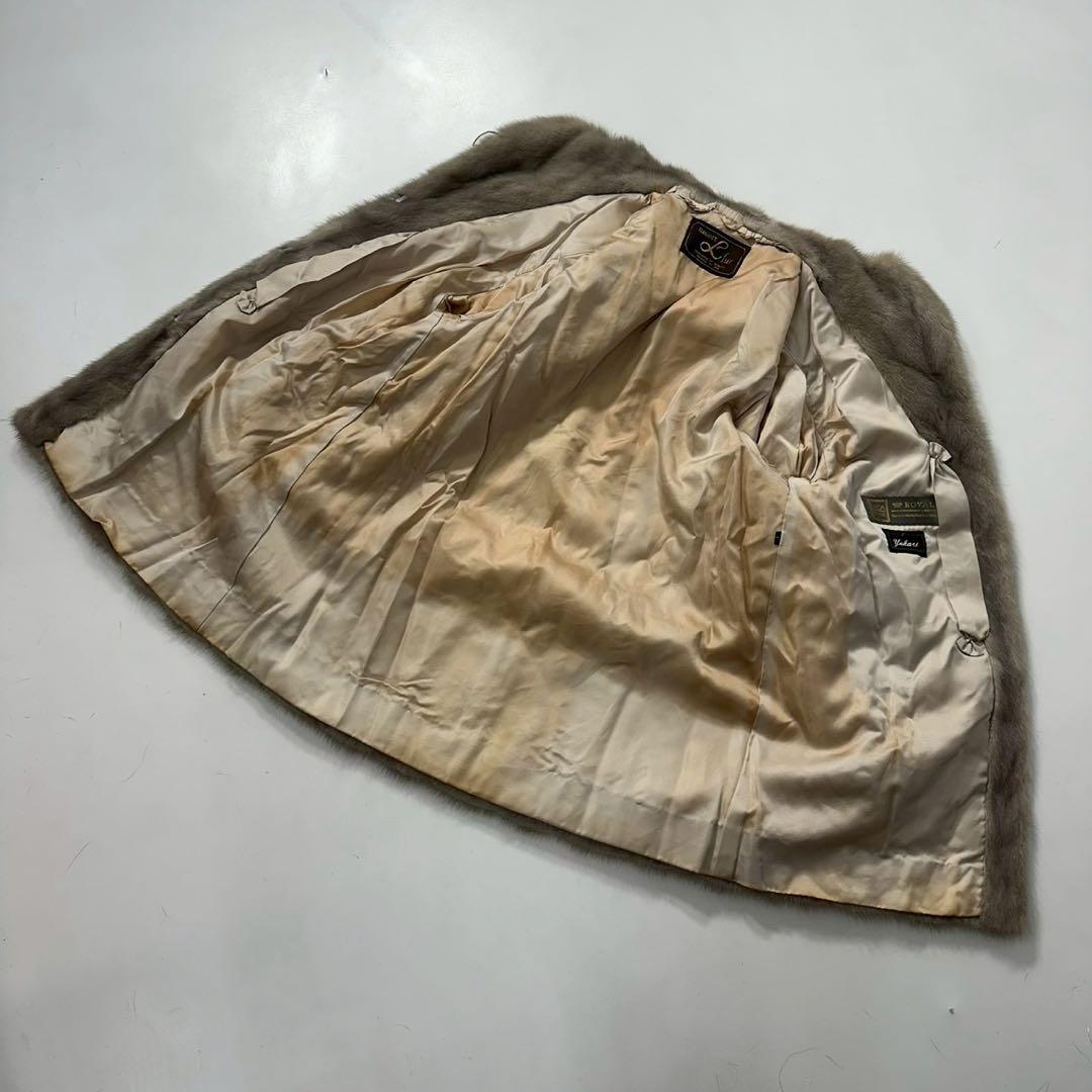 SAGA  サファイアミンク ファーコート ロイヤル　大きいサイズ