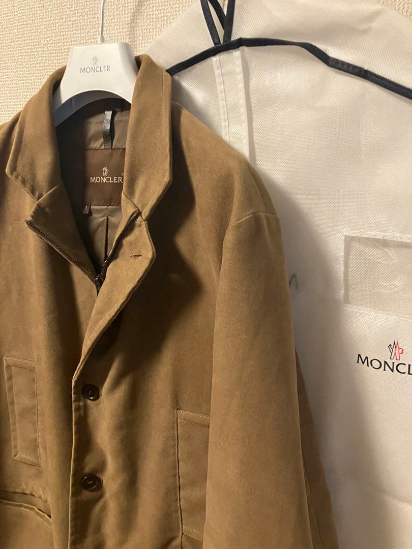 MONCLER ベージュライトブラウン ジャケット サイズ3 イタリア製 メンズ