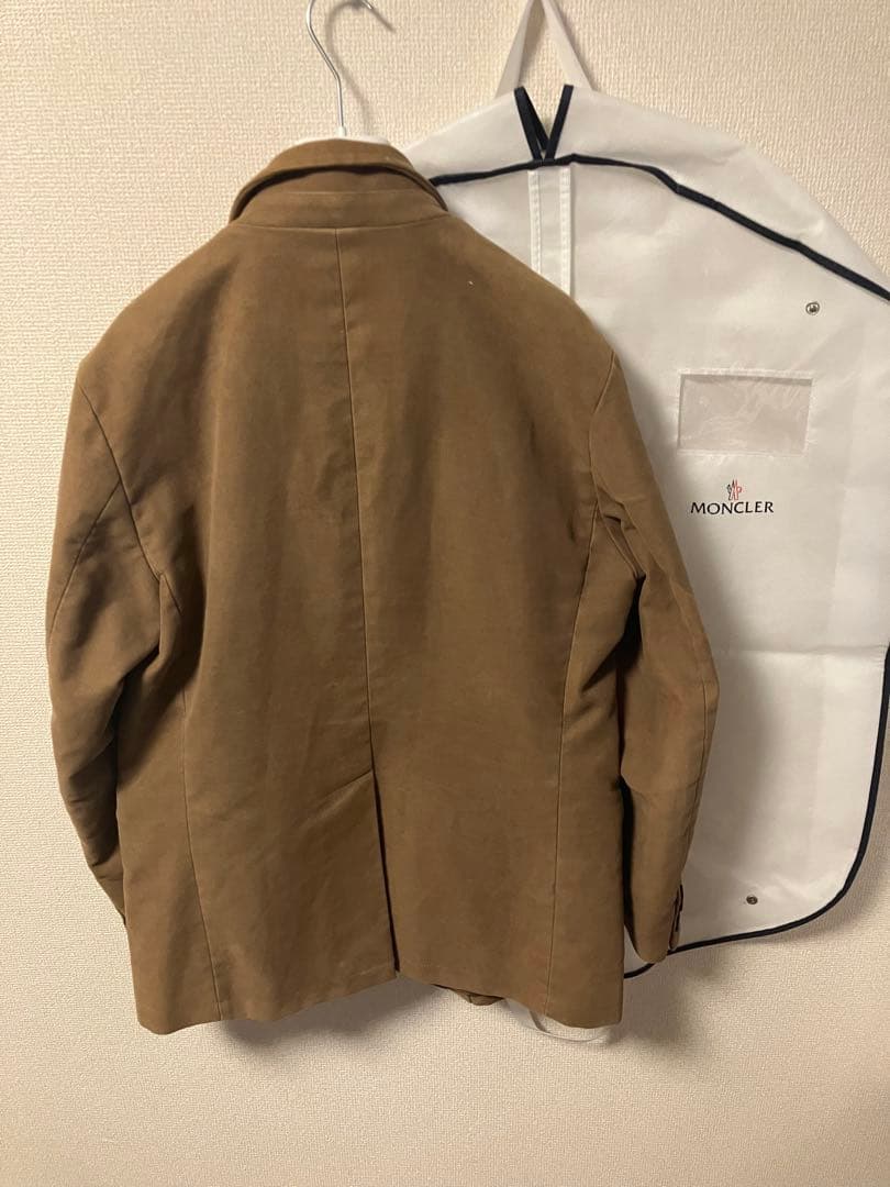 MONCLER ベージュライトブラウン ジャケット サイズ3 イタリア製 メンズ