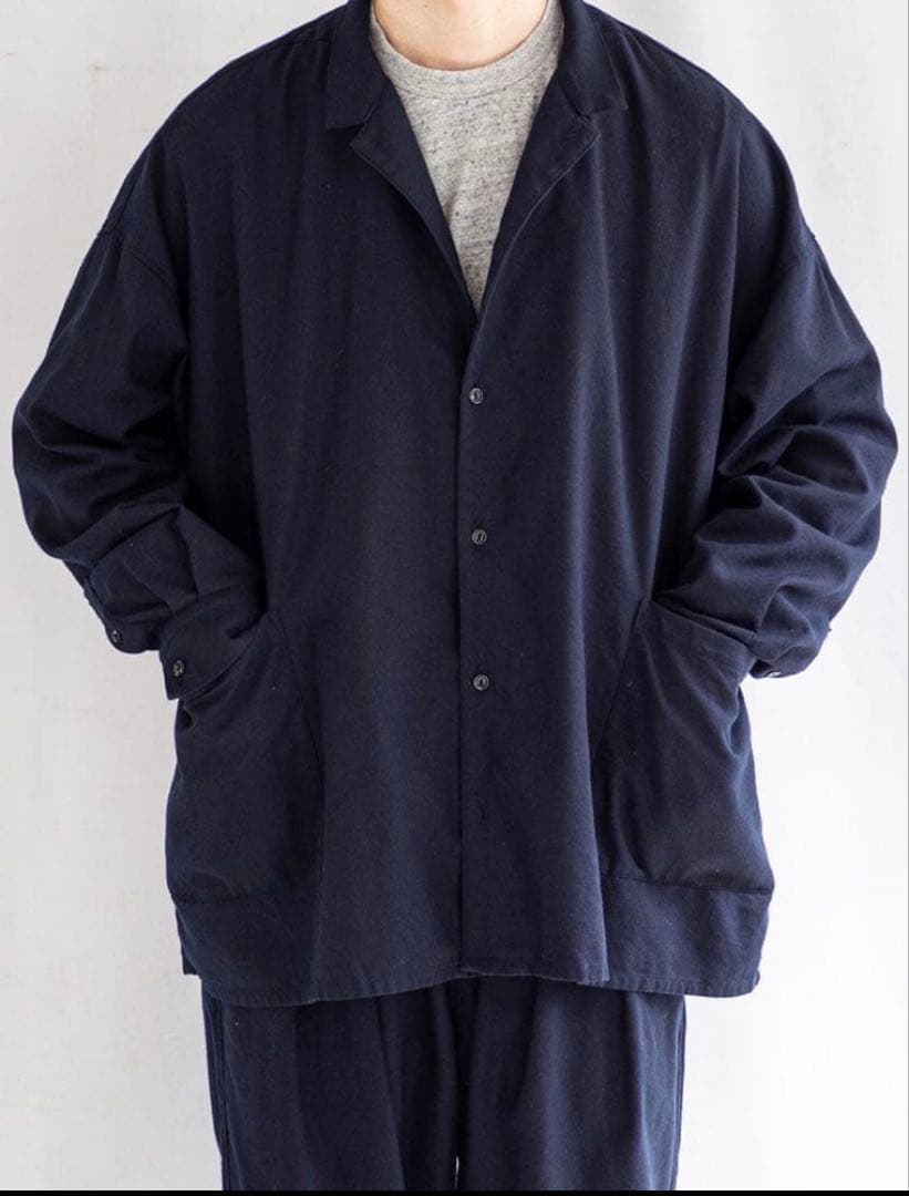 コンフェクト　CONFECT コットンシルクバギーシャツ