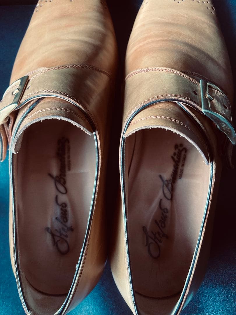 【期間限定】美品 ステファノ・ブランキーニ イタリア製 モンク パティーヌ