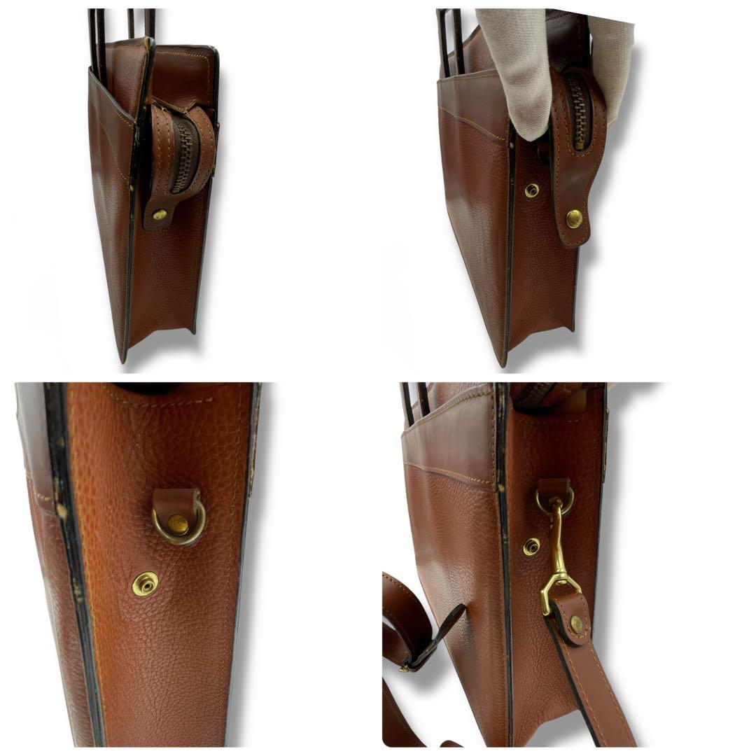 【希少】オールドコーチ レザー ビジネスバッグ 2way 80s USA製