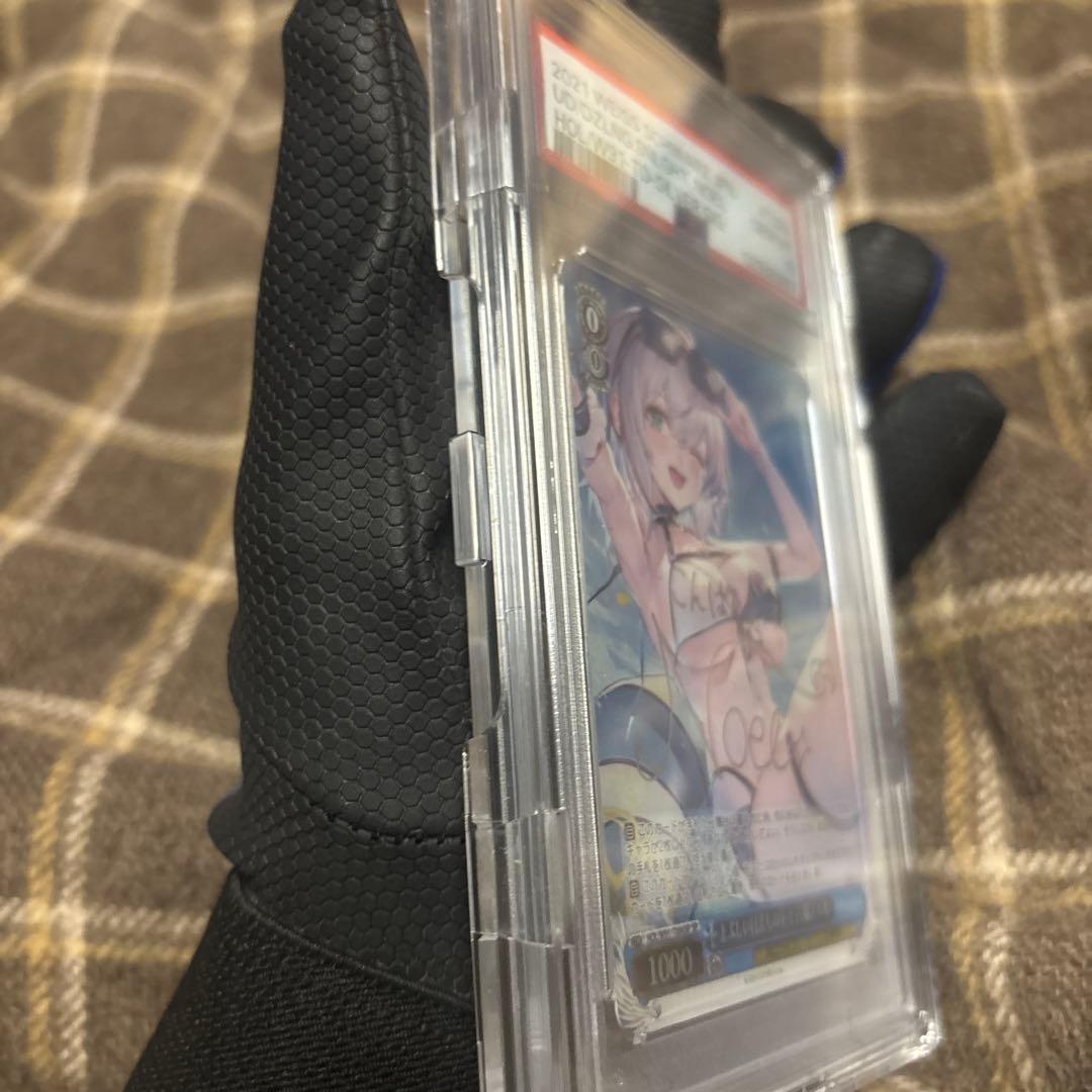 白銀ノエル PSA10 ヴァイス まぶしい日差しの下で SP 箔押しサイン