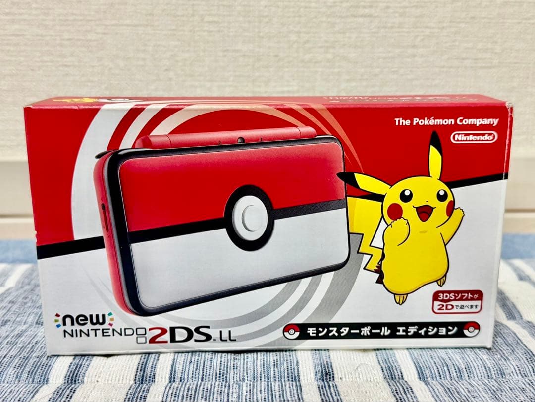 2DS ll 本体　モンスターボール エディション +ポケモンの6個セット