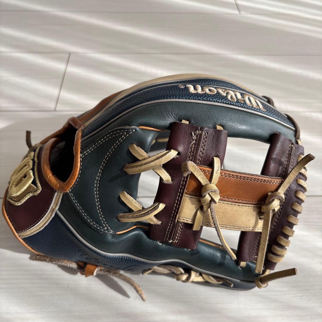 h*a様 値下げ中Wilson 87型軟式グローブ 多色ストライプ