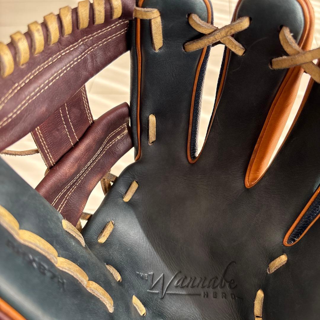 h*a様 値下げ中Wilson 87型軟式グローブ 多色ストライプ