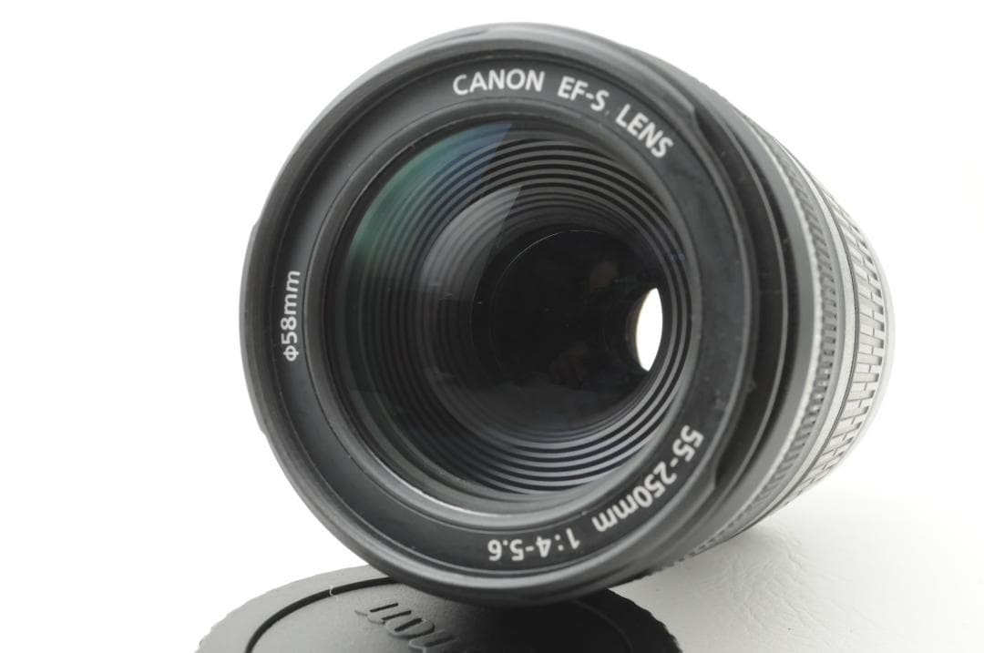 CANON キヤノン EF-S 55-250mm F4-5.6 IS 望遠レンズ