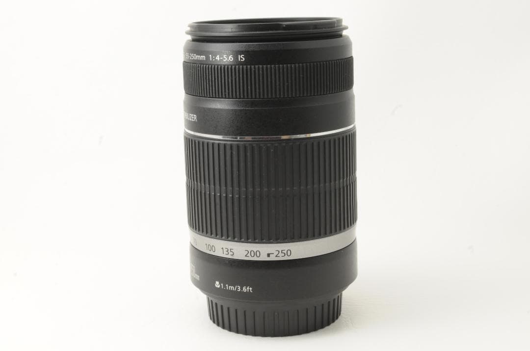 CANON キヤノン EF-S 55-250mm F4-5.6 IS 望遠レンズ