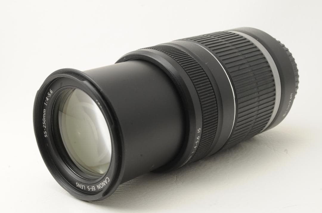 CANON キヤノン EF-S 55-250mm F4-5.6 IS 望遠レンズ