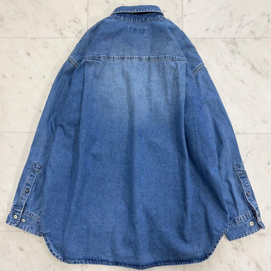 美品♪スローブイエナ　LE DENIM BDUシャツ　デニムシャツ　ゆったり