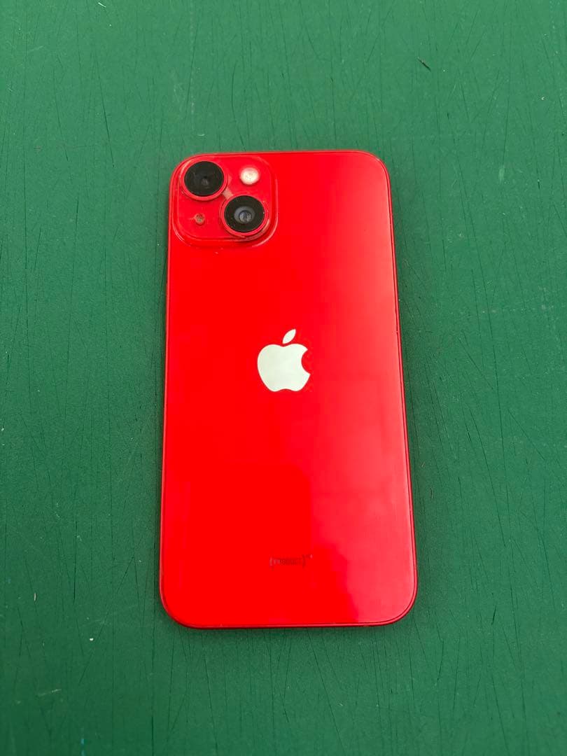 Apple iPhone 14 256GB本体 レッド　充電器とイアホン付き