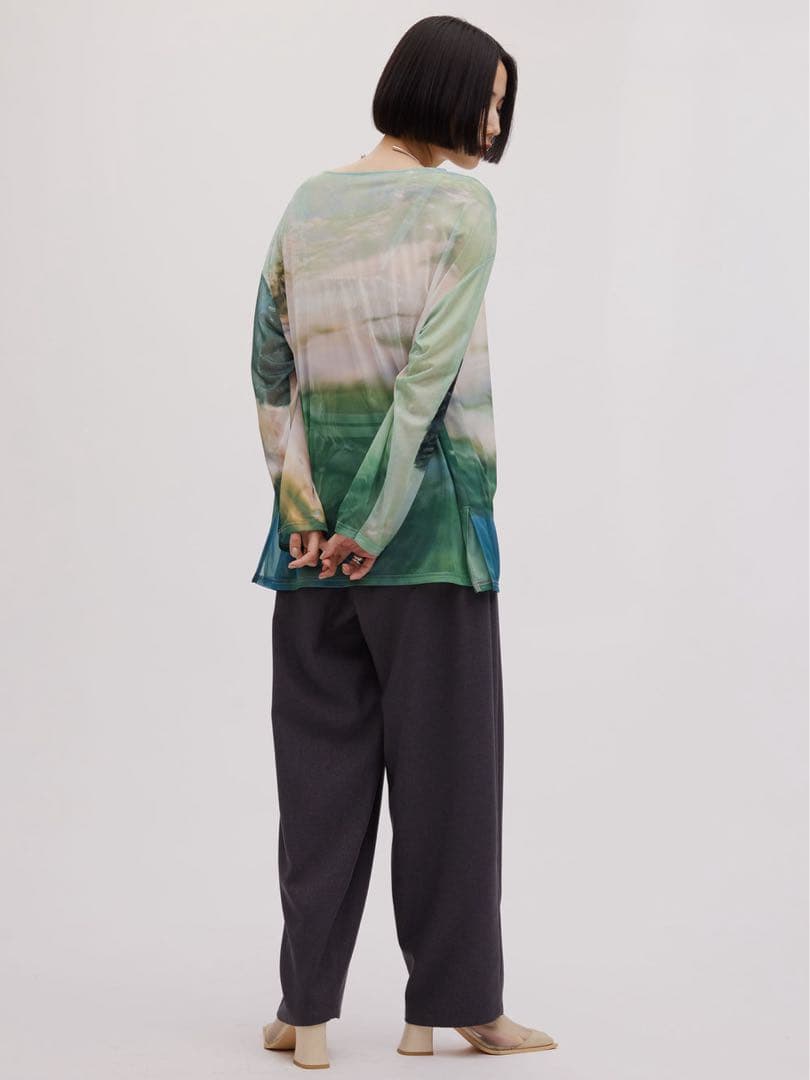 Silvia Conde Oliván×Ameri SHEER TOP