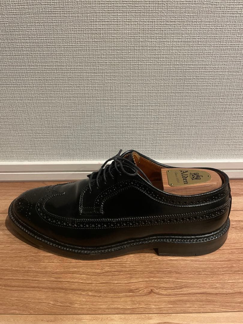 Alden 9751 コードバン　ウィングチップ　7E