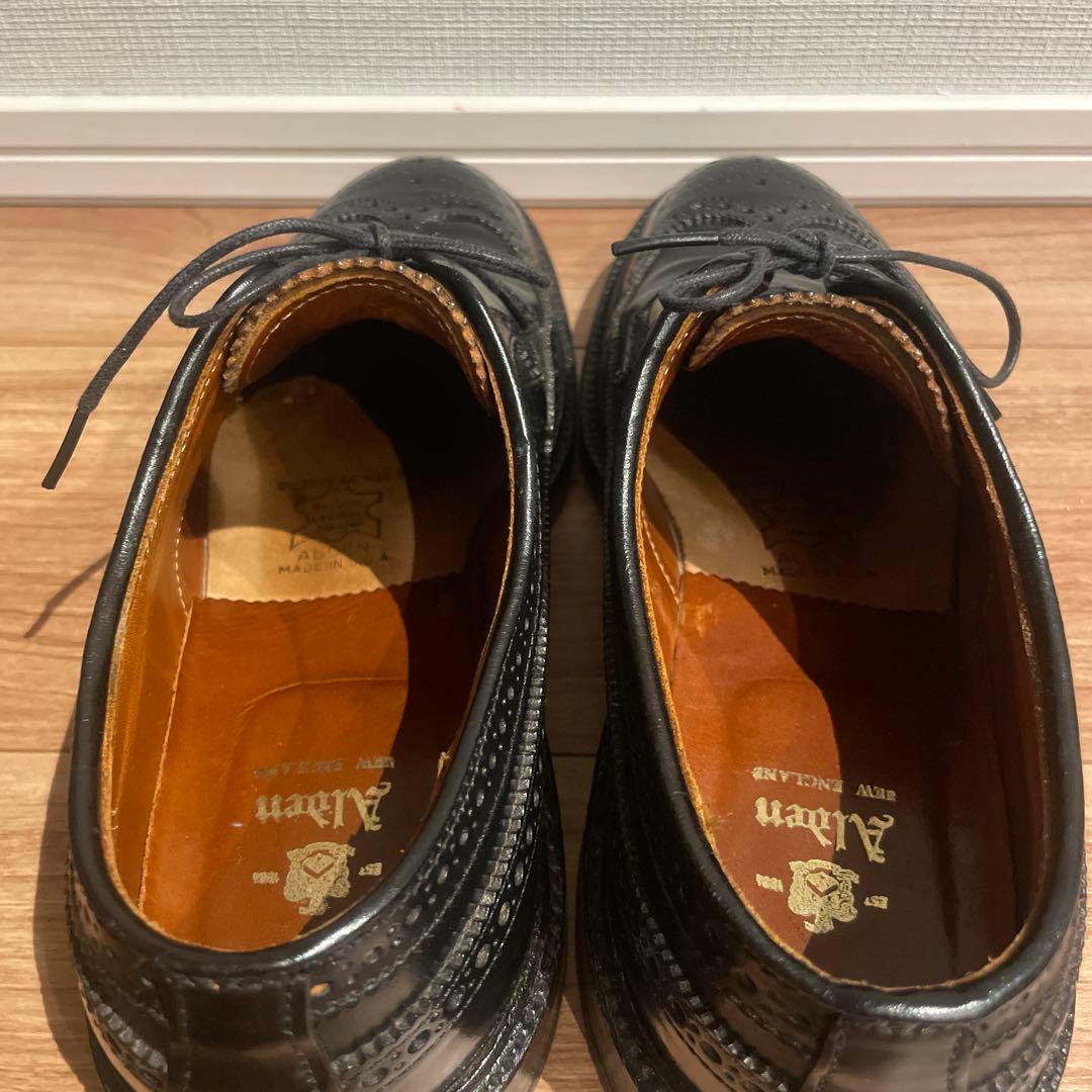 Alden 9751 コードバン　ウィングチップ　7E