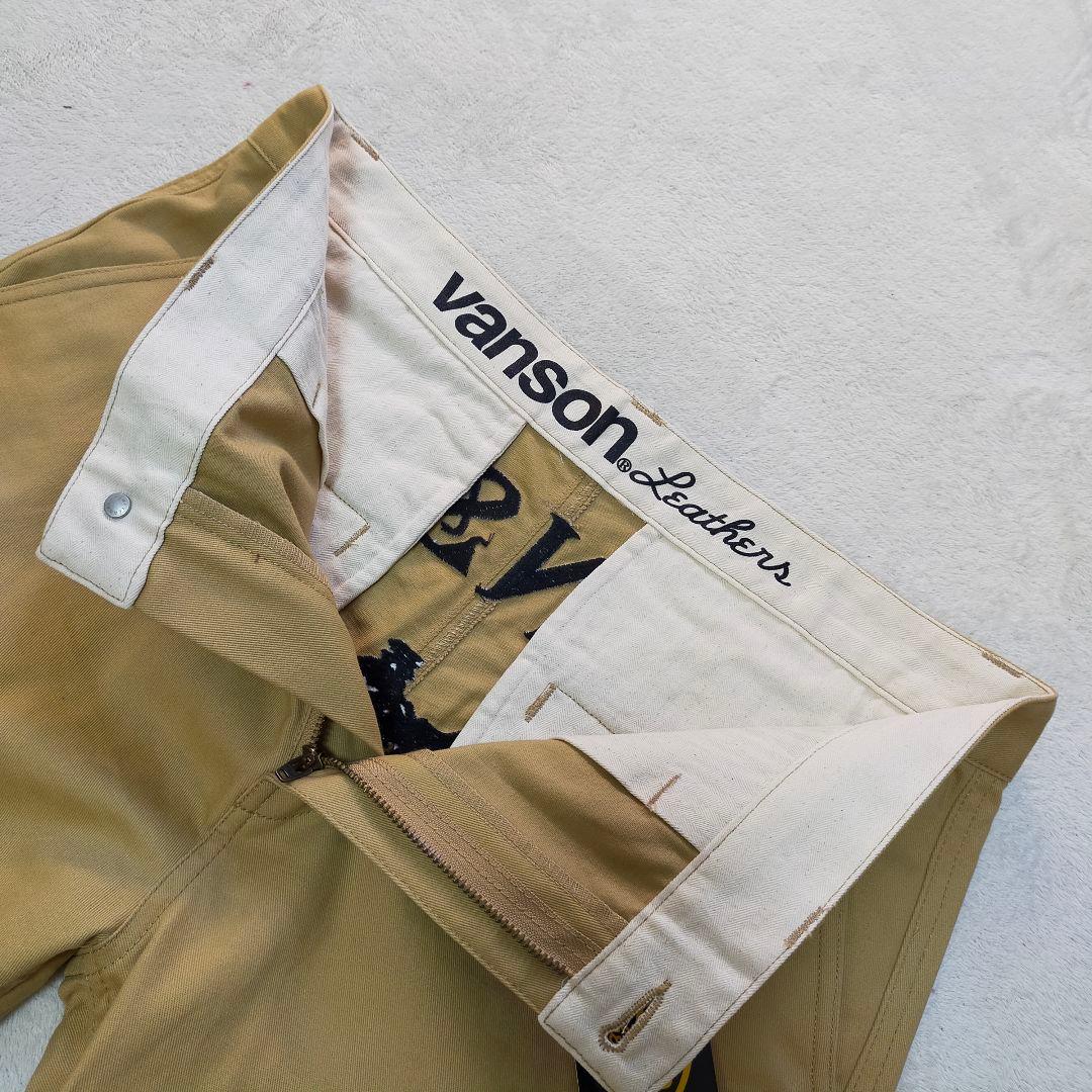 未使用品　VANSON　W34　フライング ×ヒューマンボーン刺繍 　チノパン