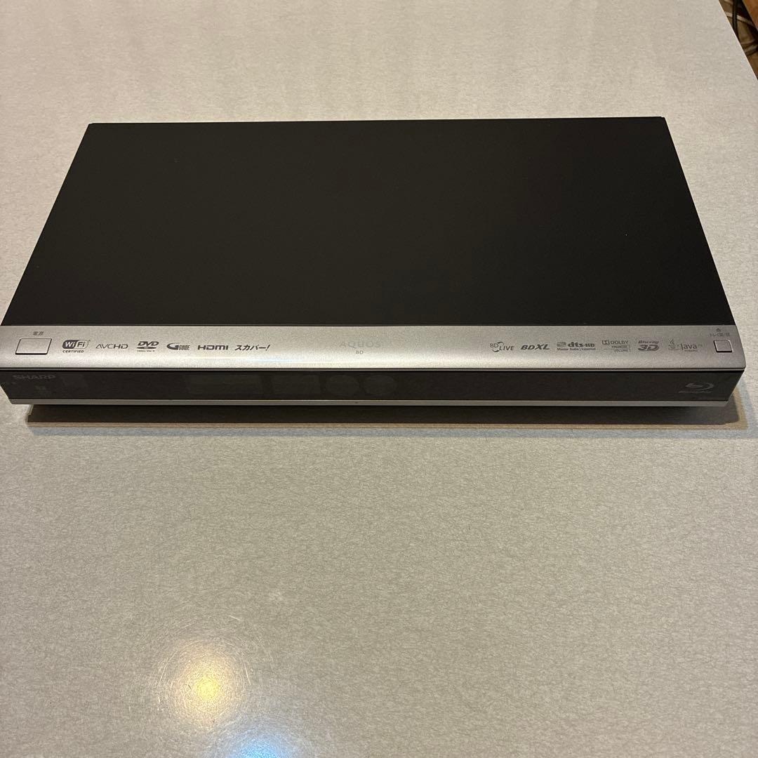 シャープ　ブルーレイレコーダー　ＢＤ－ＳＰ１０００　スカパーチューナー内蔵