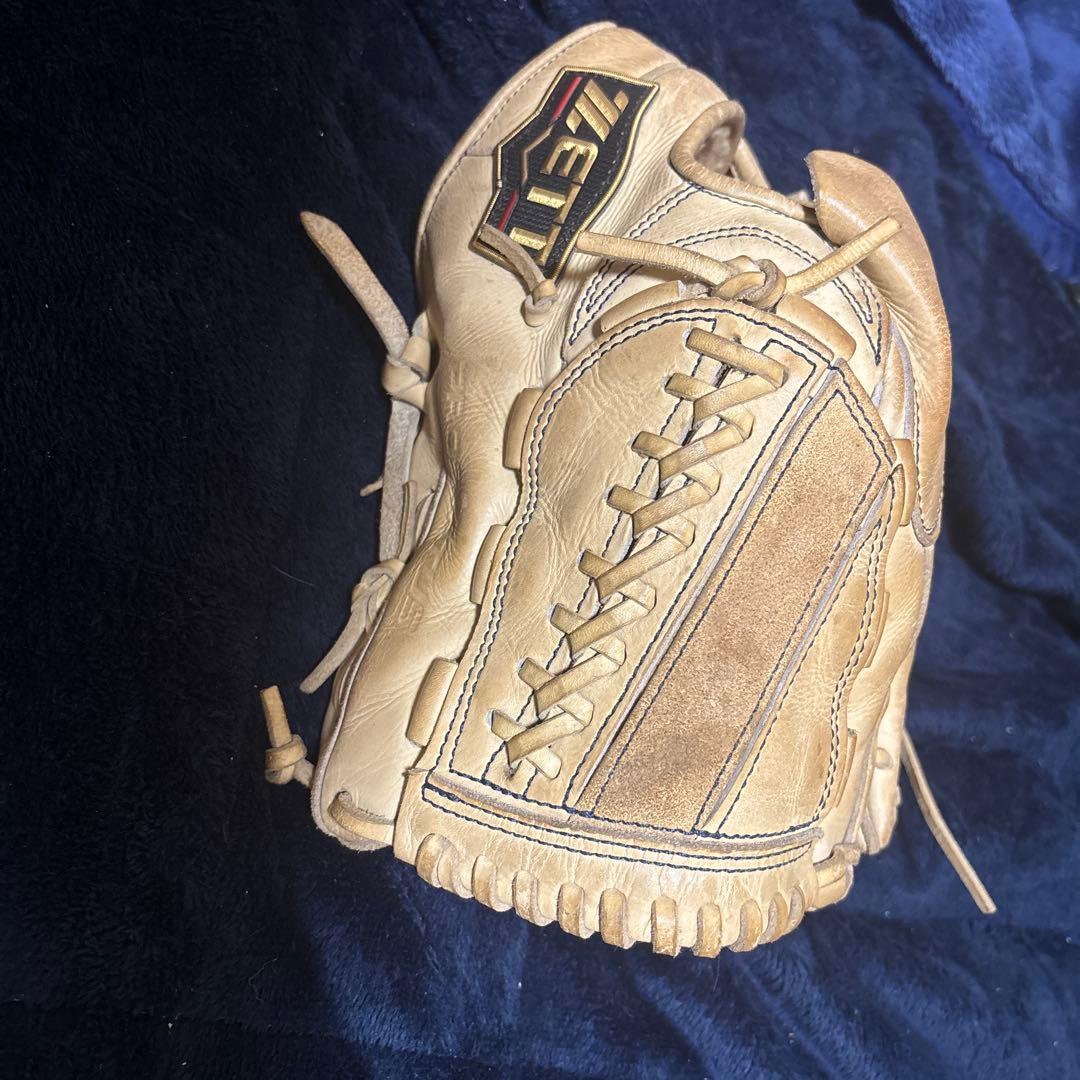 ZETT ベージュ 硬式グローブ