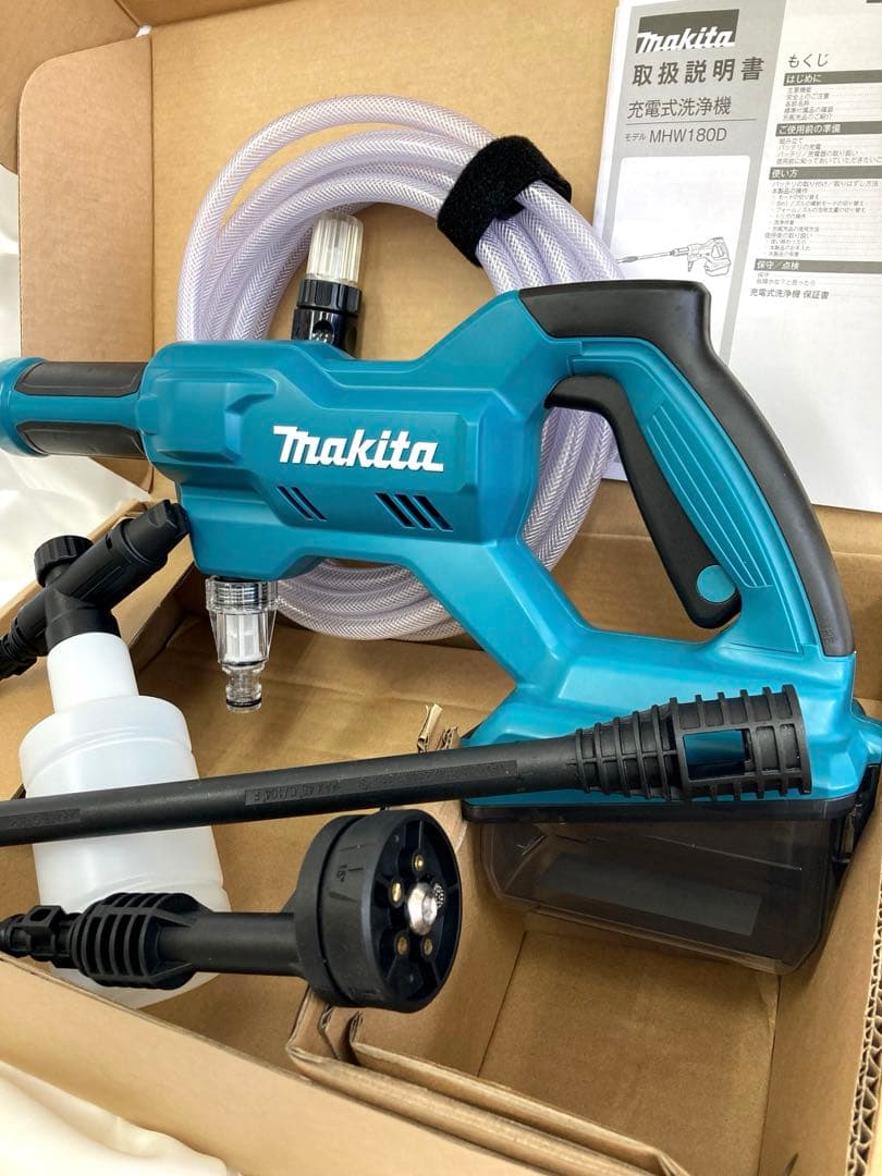 【新品】マキタ充電式洗浄機MHW180DZ 本体のみ
