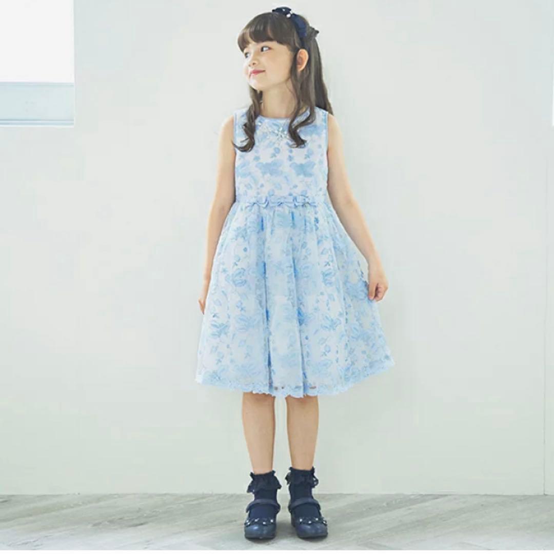 【美品】Mezzo Piano メゾピアノ ドレス 120cm 入学式・卒園式