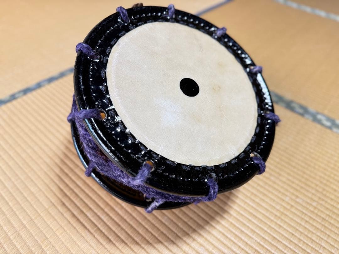 2丁掛 締太鼓 蛇の目入り 附締太鼓 和太鼓