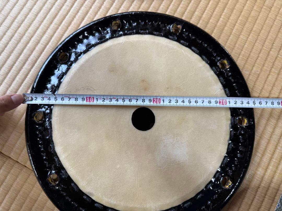 2丁掛 締太鼓 蛇の目入り 附締太鼓 和太鼓