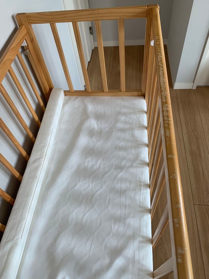 そいねーる＋ロング　ベビーベッド マットレス付 yamatoya（大和屋））