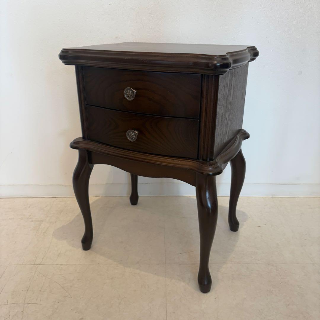 コンソールテーブル デスク キャビネット　猫脚　チェスト