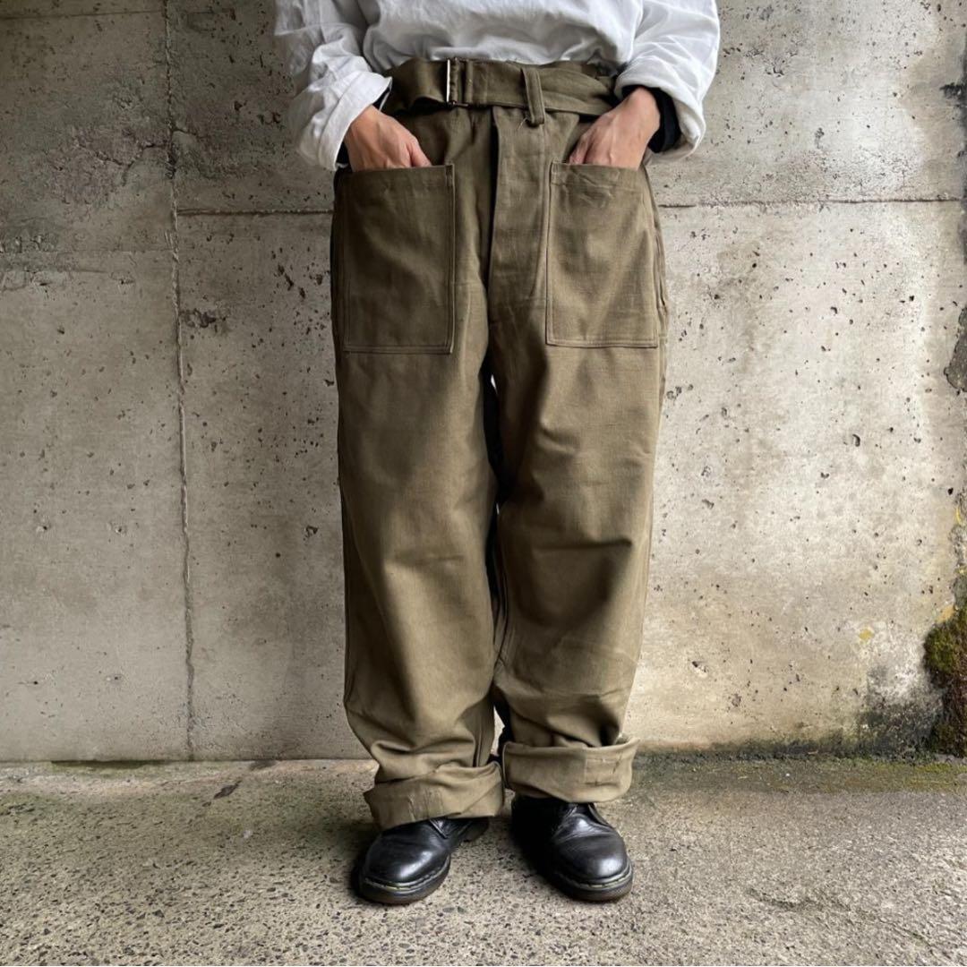 ヴィンテージ　フランス軍 M-38 モーターサイクル パンツ 前期