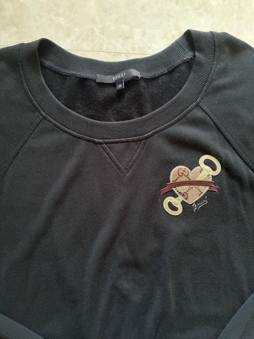 Gucci ブラック 長袖 トップス M 正規品