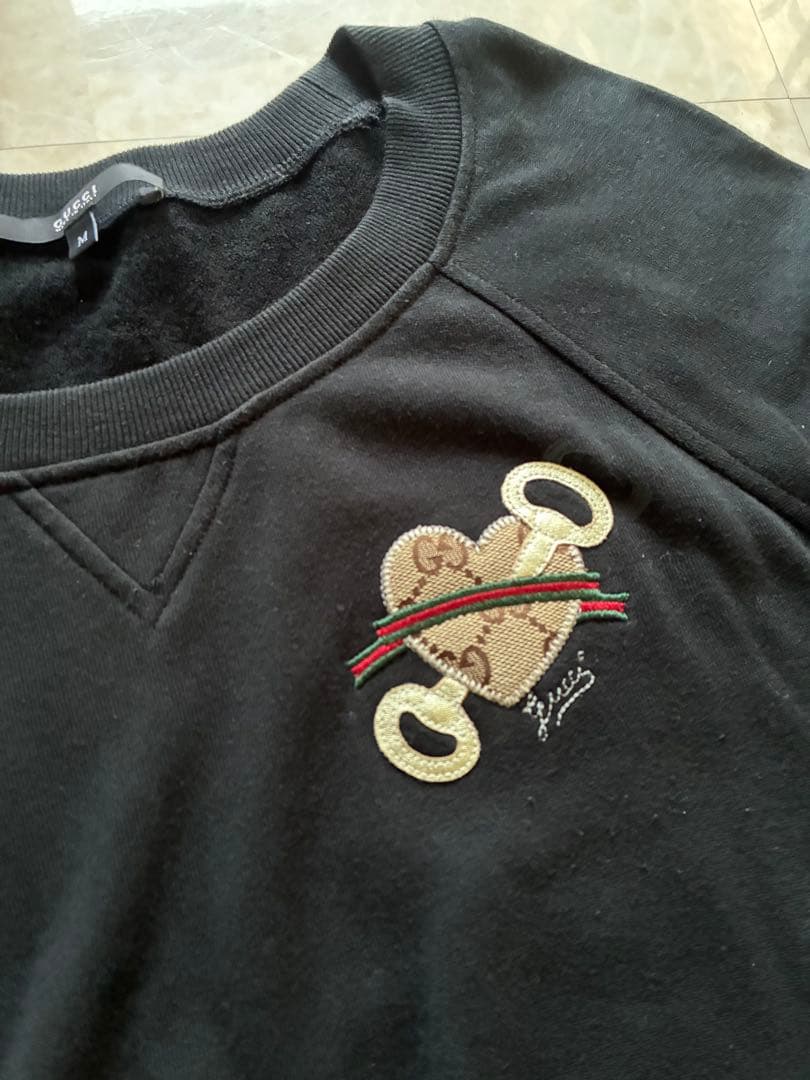 Gucci ブラック 長袖 トップス M 正規品