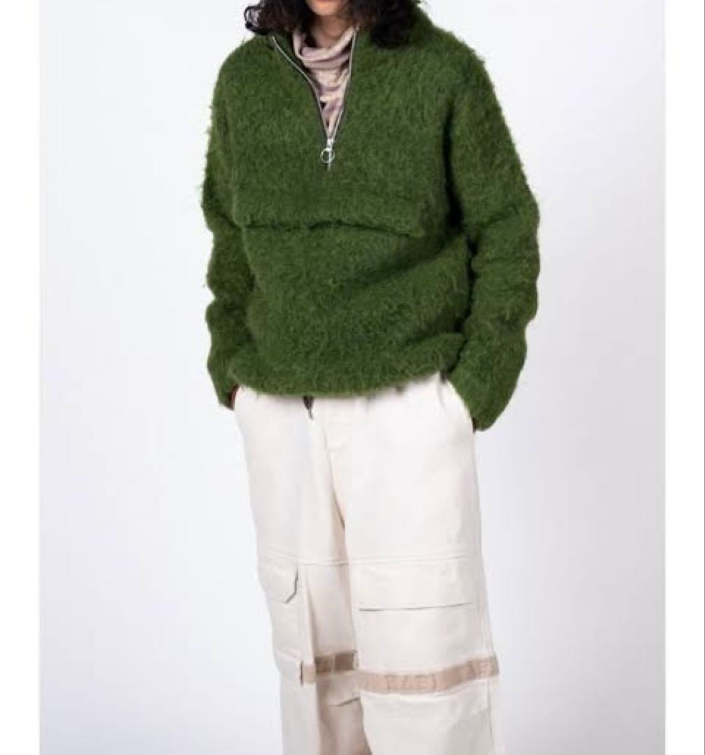 KAPITAL モヘア ハーフジップ アノラックジャケット
