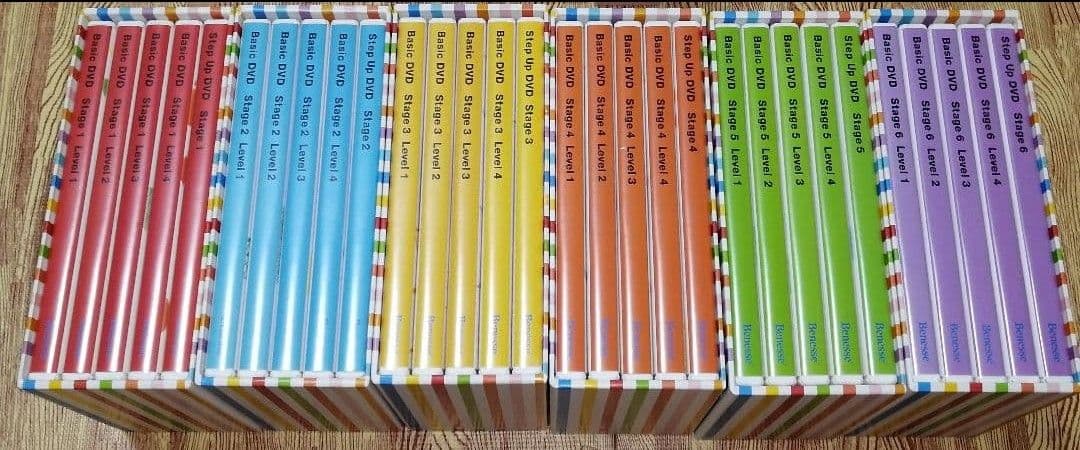 【DVDのみ】World Wide Kids DVD ステージ1〜6 まとめ売り