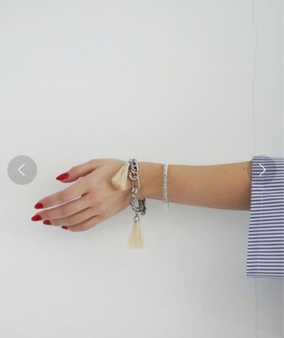 アクセサリー TOGA ARCHIVES l fringe bangle set