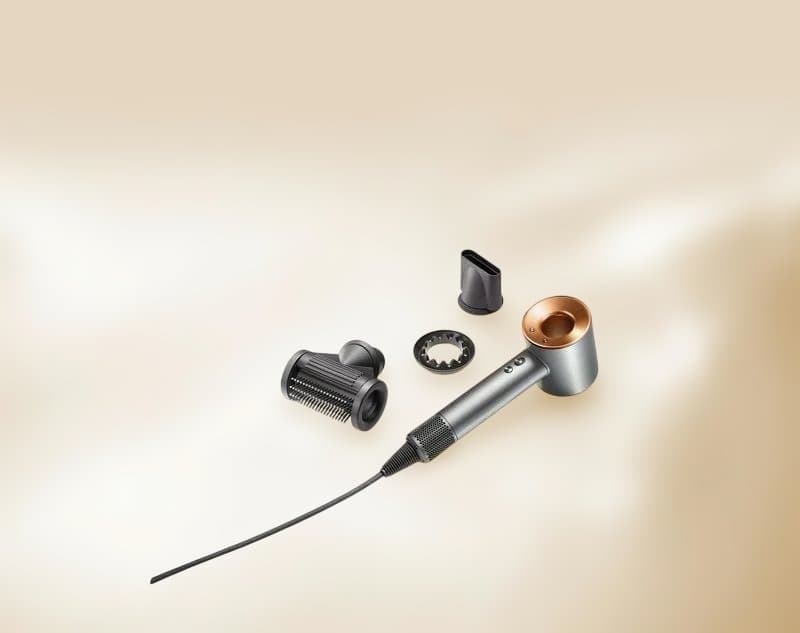 ダイソンスーパーソニックシャイン HD15 ULF BNBC ニッケル/コッパー