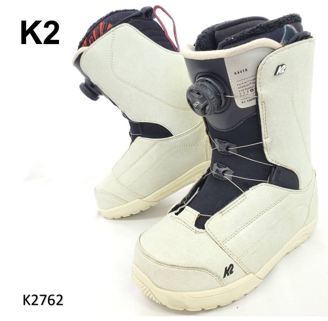 ケーツー　スノーボード　HAVEN　レイダー　US7　BOA　バイカラー