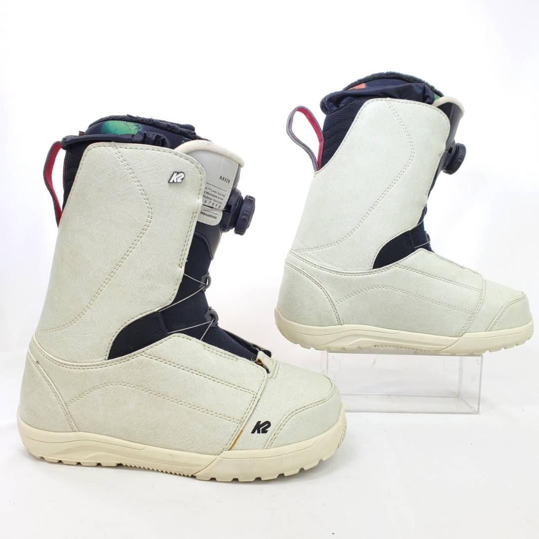 ケーツー　スノーボード　HAVEN　レイダー　US7　BOA　バイカラー