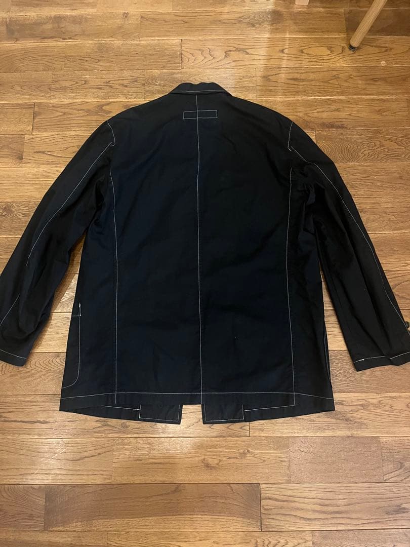 コムデギャルソンオム ジャケット 製品染comme des garcons 黒