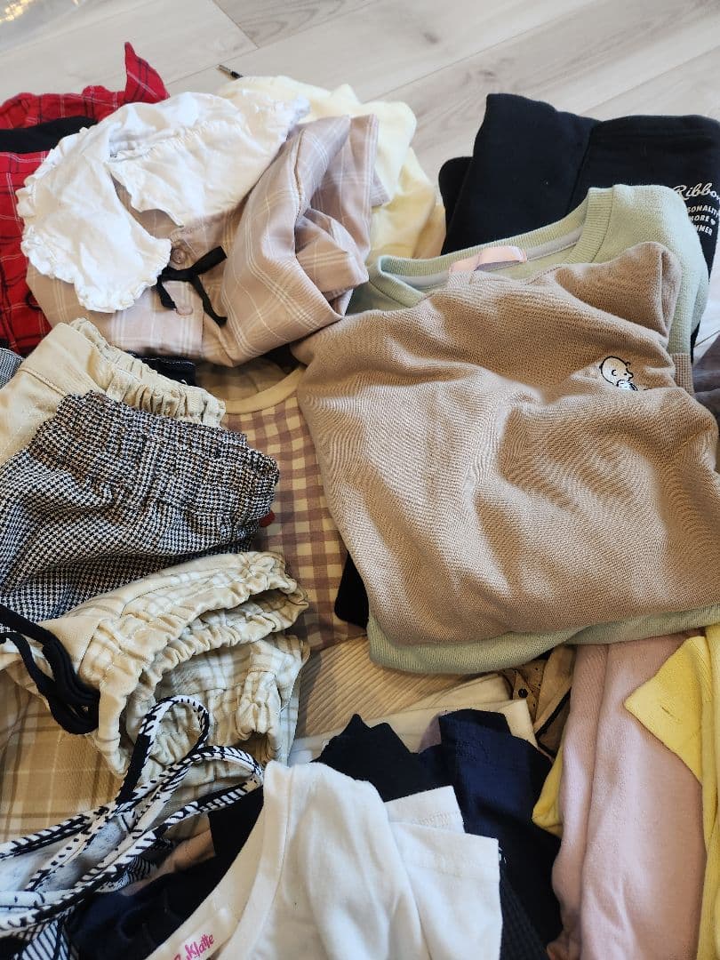 ７５点　キッズ服セット 　140　まとめ売り　女の子　大量