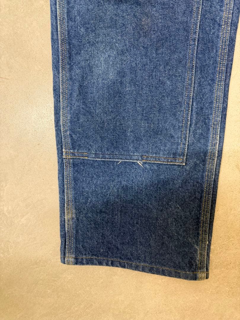 雰囲気抜群 Carhartt ダブルニーペインターパンツ デニム B07 DNM