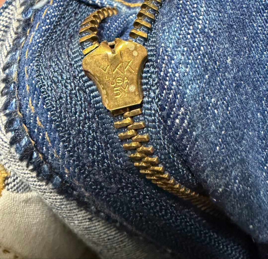 雰囲気抜群 Carhartt ダブルニーペインターパンツ デニム B07 DNM