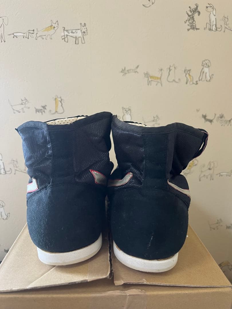 【Mizuno】ボクシングシューズ ブラックレッド ローカット オーダー 希少